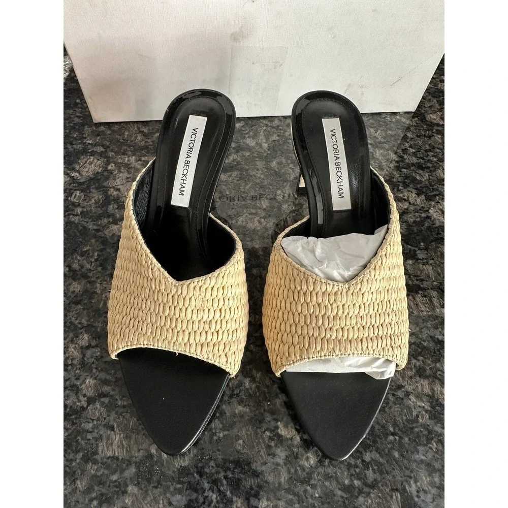 Victoria BeckhamAsymmetric Mules. NWB Size‎ 36. Is 6. New $750 Retail